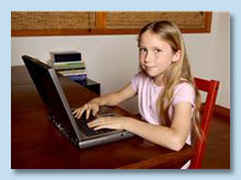 Homeschool on computer